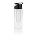 XD COLLECTION Verschließbare Aromaflasche, 700 ml, transparent/grau