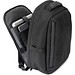 YANGON BPACK. Diebstahlsicherer Rucksack aus Twill mit wasserabweisender Beschichtung und recyceltem 600D-Polyester für Laptops 17'3", Schwarz