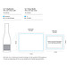 Secco d Italia - Wine Label, inkl. Druck, 0,2 l Glasflasche