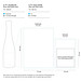 Secco d Italia - Wine Label, inkl. Druck, 0,75 l Glasflasche