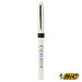 BIC® Rollerball Grip Roller, schwarze Mine, weiß/chrom