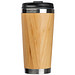 Edelstahlbecher Bambus, 400 ml