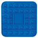 Fidget Spielzeug, blau