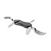 Herzhafte Outdoor-Box, schwarz-silber