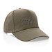 Impact 5 Panel Kappe aus 280gr rCotton mit AWARE Tracer, grün