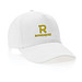 Impact 5 Panel Kappe aus 280gr rCotton mit AWARE Tracer, weiß