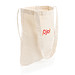 XD COLLECTION recycelte Baumwolltasche Impact Aware, weiß