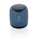 XD COLLECTION Kabelloser Mini-Lautsprecher aus Aluminium, blau