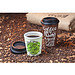 Kaffeebecher Premium small, 250 ml, weiß/schwarz