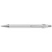 Metall-Kugelschreiber Faro, blaue Mine, weiß