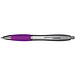 LANCE® Kugelschreiber Rio Satin, blaue Mine, silber/lila