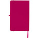 Notizbuch Happy, DIN A5, blanko, pink