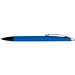 Softtouch-Drehkugelschreiber Winnipeg, blaue Mine, blau