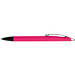 Softtouch-Drehkugelschreiber Winnipeg, blaue Mine, pink