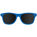 Sonnenbrille aus Kunststoff im Nerdlook, UV 400 Schutz, blau