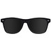 Sonnenbrille aus Kunststoff im Nerdlook, UV 400 Schutz, schwarz
