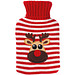 Weihnachtswärmflasche, 500 ml, rot