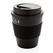 XD COLLECTION Wiederverwendbarer Kaffeebecher, 350 ml, schwarz