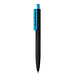 XD COLLECTION Druckkugelschreiber X3 mit Smooth-Touch, blaue Mine, blau/schwarz
