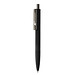XD COLLECTION Druckkugelschreiber X3 mit Smooth-Touch, blaue Mine, schwarz
