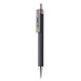 XD COLLECTION Druckkugelschreiber X8 mit Smooth-Touch, blaue Mine, grau