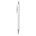 XD COLLECTION Druckkugelschreiber X8 mit Smooth-Touch, blaue Mine, weiß